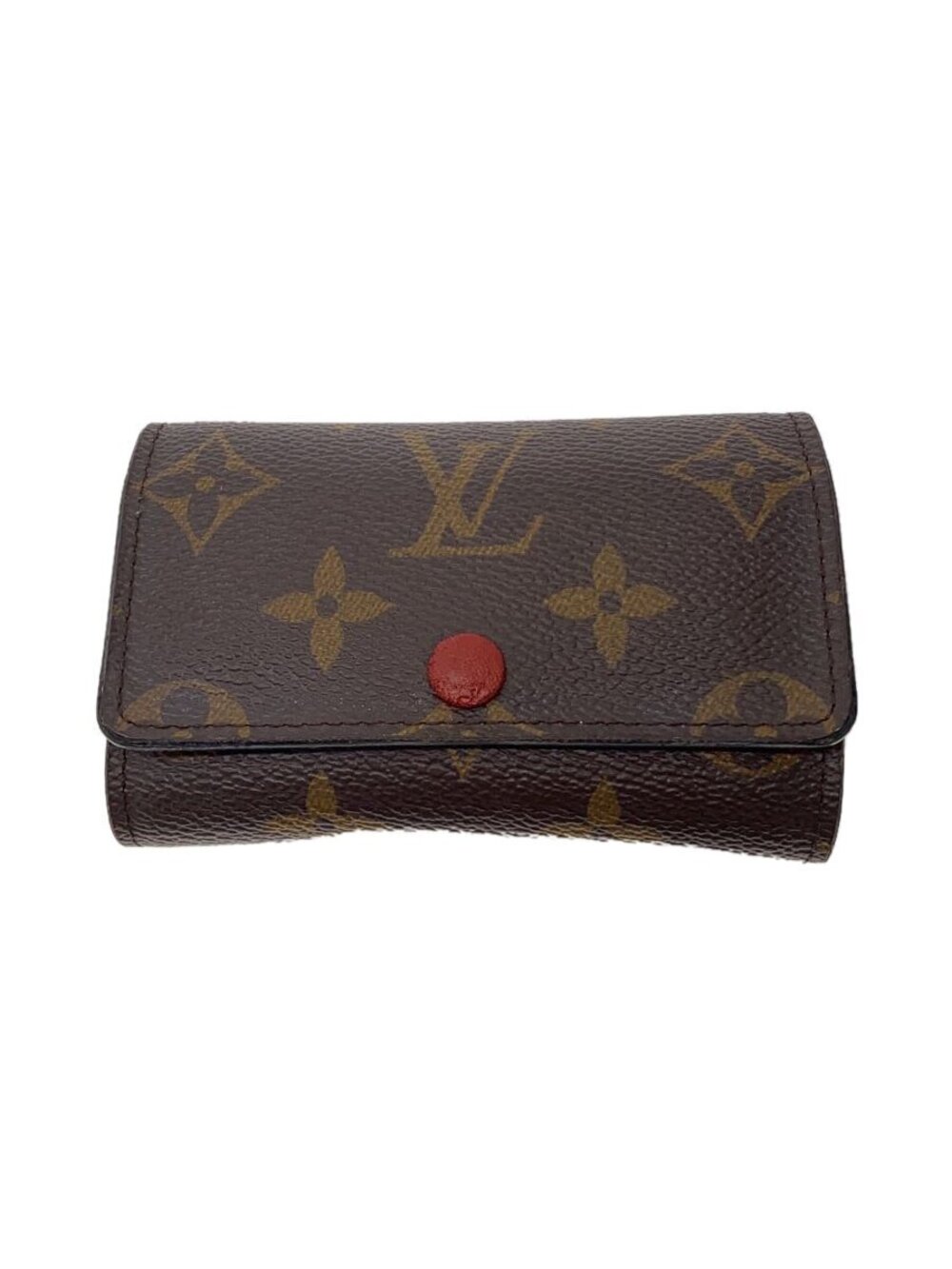 LOUIS VUITTON Multicles Monogram Canvas Brown Fuschia Pink